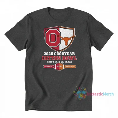 2025 Cotton Bowl: Buckeyes vs. Longhorns Tee