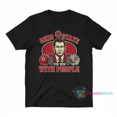 Woody Hayes "You Win With People" Signature Tee