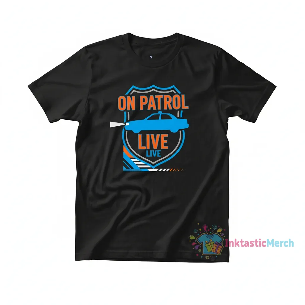 On Patrol Live Fan Tee - Premium Men's Heavyweight Shirt 1 On Patrol Live Fan Tee - Premium Men's Heavyweight Shirt