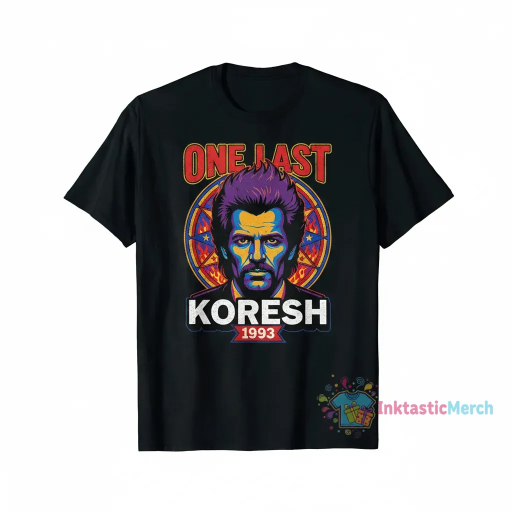 David Koresh - The Last Stand Tee 1 David Koresh - The Last Stand Tee