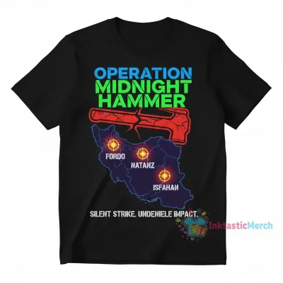 Operation Midnight Hammer: Fordow, Natanz, Isfahan Art Shirt