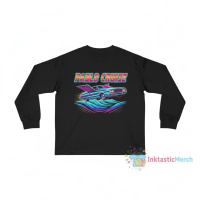 Pablo-Cruise T-Shirt Long Sleeves Youth's Classic Long Sleeves XL Black