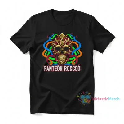 Panteon-Rococo-Retro-Red T-Shirt House Flags 23" x 35" Black