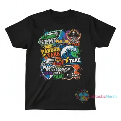 Pardon My Take NFL Sketch Tee