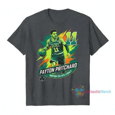 Payton Pritchard #11 Boston Celtics Legacy Graphic T-Shirt