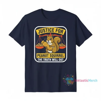 Peanut Squirrel Justice For Peanut Squirrel T-Shirt