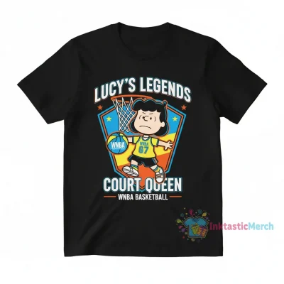 Peanuts Lucy van Pelt x WNBA Basketball T-Shirt