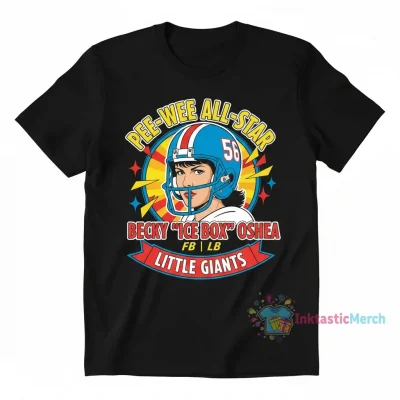 Pee-Wee All-Star Becky Ice Box O'Shea FB LB Little Giants T-Shirt