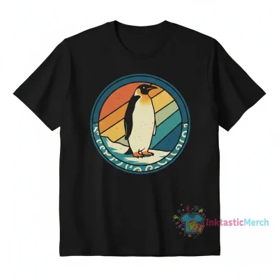 Penguin Retro Heavyweight T-Shirt - Black