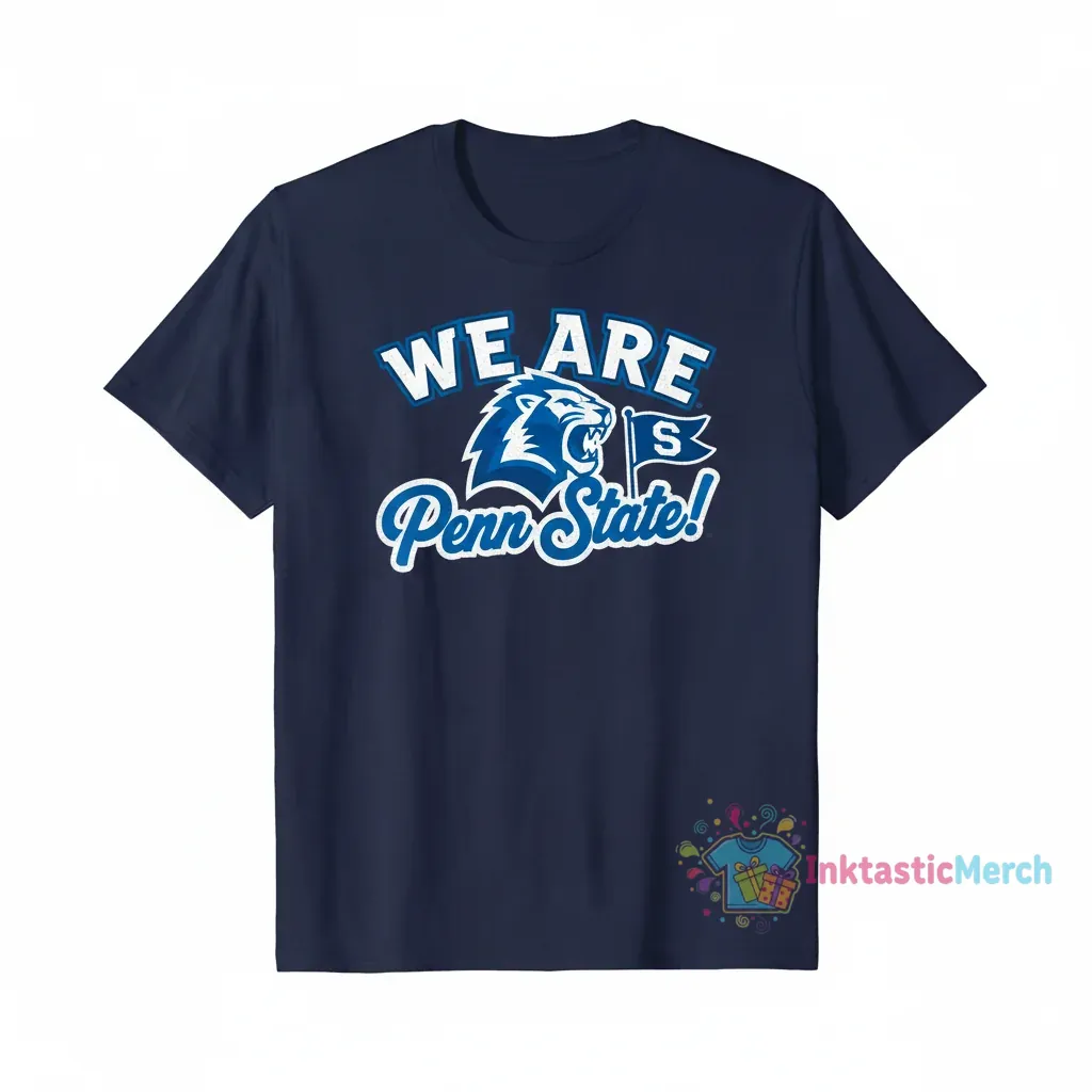Penn State Nittany Lions: The 'We Are' Spirit Shirt 1 Penn State Nittany Lions: The 'We Are' Spirit Shirt