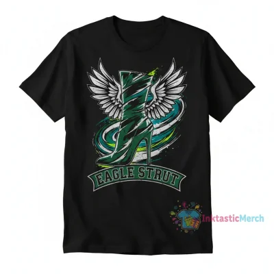 Philadelphia Eagles High Heels Graphic T-Shirt for Women