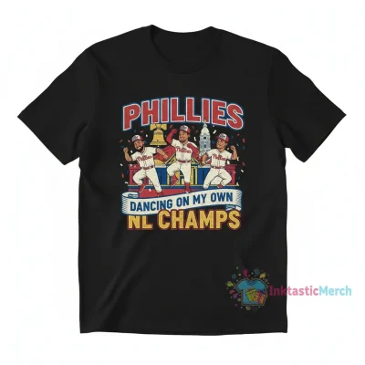 Philadelphia Phillies Dancing On My Own NL Champions Baseball T-Shirt