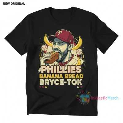 Phillies Bryce Harper Banana Bread Bryce-Tok T-Shirt
