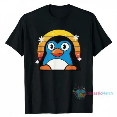 Pingu Heavyweight Tee - Black | Men's Small