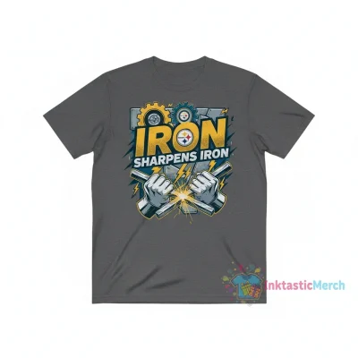 Pittsburgh Steelers Iron Sharpens Iron Tee