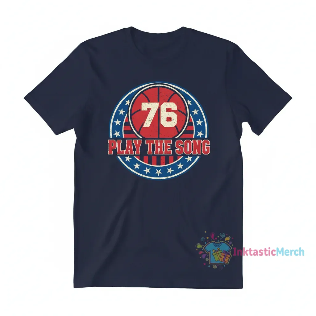 76ers "Play The Song" Tee 1 76ers "Play The Song" Tee