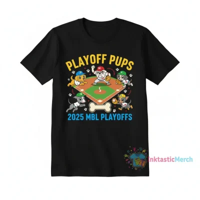 Playoff Pups 2025 MLB Playoffs T-Shirt