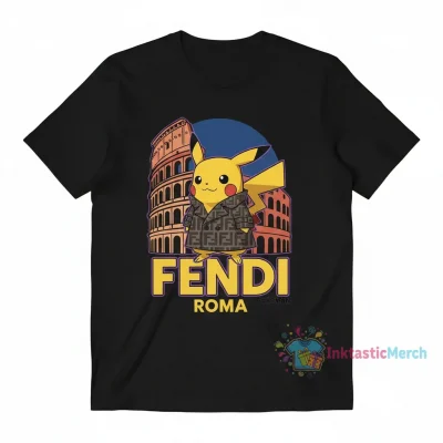 Pokemon Fendi Roma Tee