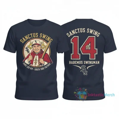 Pope Leo XIV Chicago White Sox Fan Shirt - Double-Sided Spirit