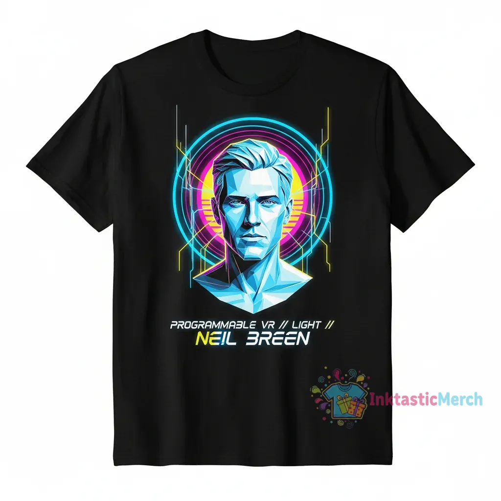 Programmable VR Light Neil Breen T-Shirt - Exclusive Fan Apparel 1 Programmable VR Light Neil Breen T-Shirt - Exclusive Fan Apparel