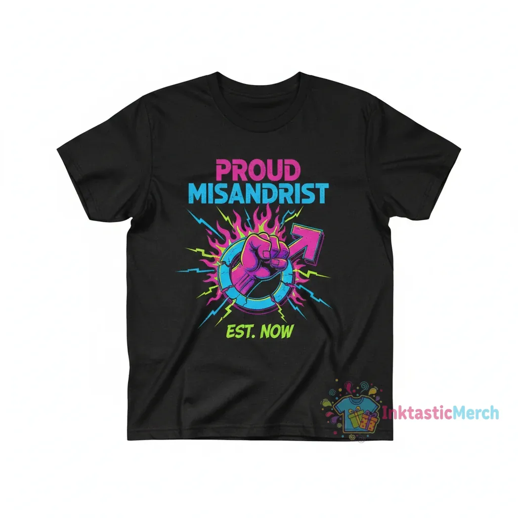 Proud Misandrist T-Shirt: Bold Statement, Lasting Quality 1 Proud Misandrist T-Shirt: Bold Statement, Lasting Quality
