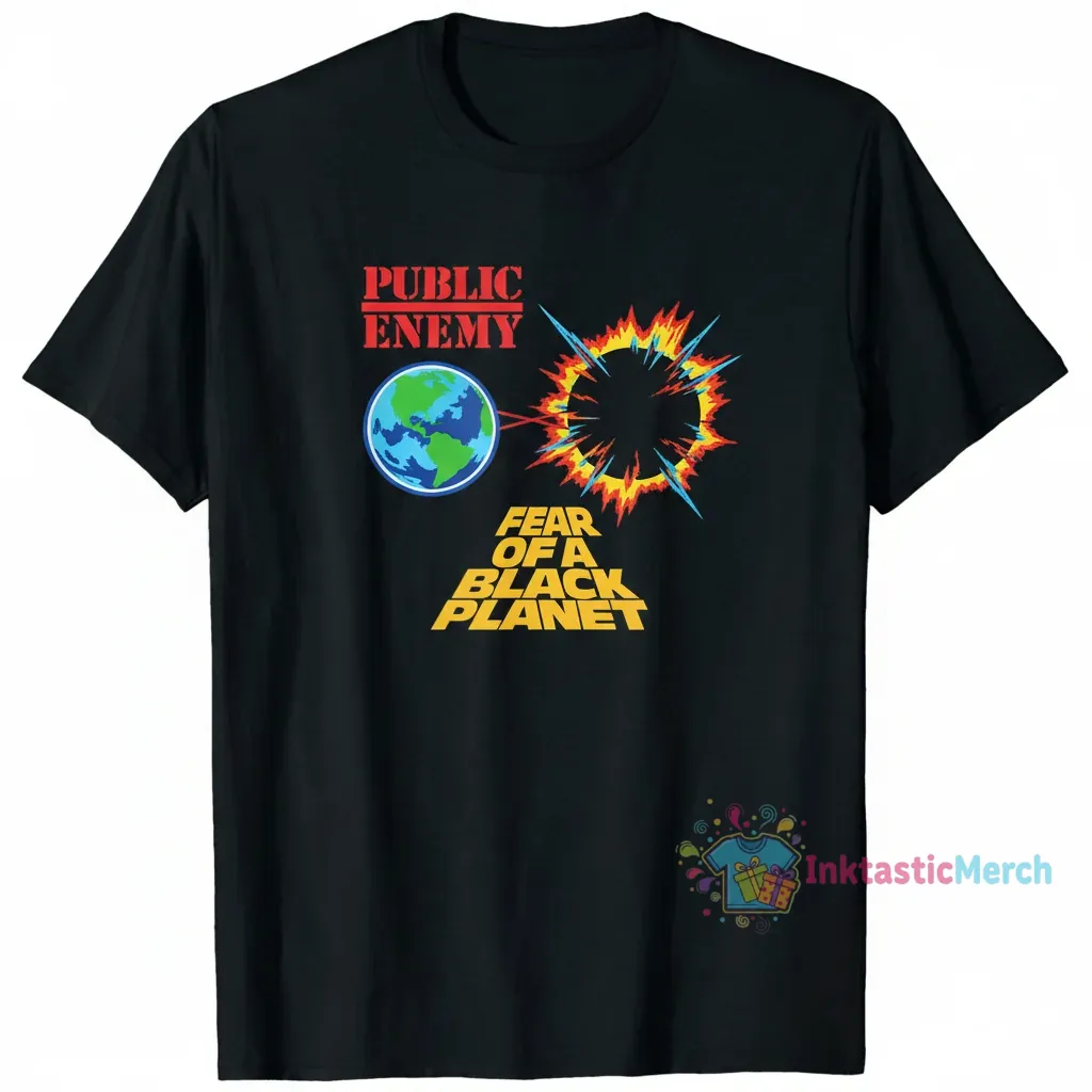 Public Enemy Fear of Black Planet Tee 1 Public Enemy Fear of Black Planet Tee