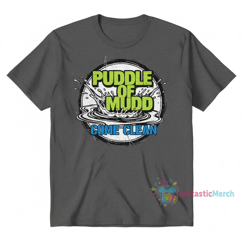 Puddle Of Mudd Band Classic T-Shirt - Unbeatable Durability & Style 1 Puddle Of Mudd Band Classic T-Shirt - Unbeatable Durability & Style