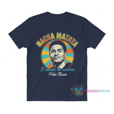Puka Nacua Nacua Matata: Signature 'No Worries' NFLPA Shirt