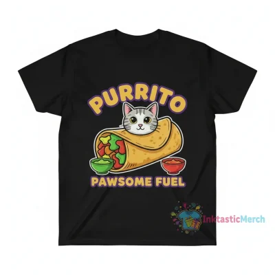 Purrito Cat Burrito Tee