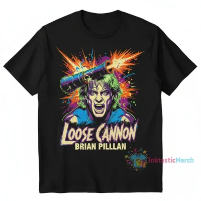 PWT Icons Brian Pillman 'Loose Cannon' T-Shirt - Legendary Durability & Comfort
