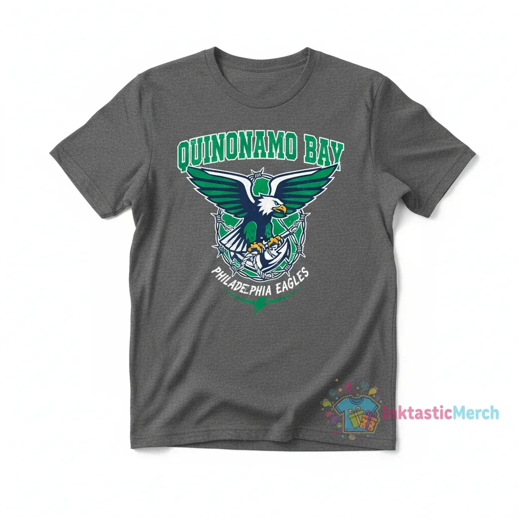 Quinyonamo Bay Philadelphia Eagles T-Shirt 1 Quinyonamo Bay Philadelphia Eagles T-Shirt