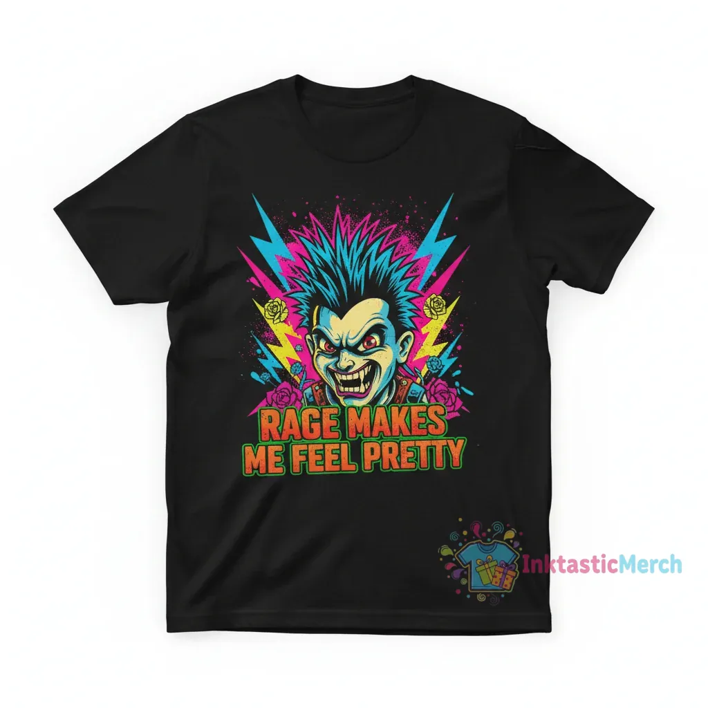 Rage Makes Me Feel Pretty Shirt 1 Rage Makes Me Feel Pretty Shirt