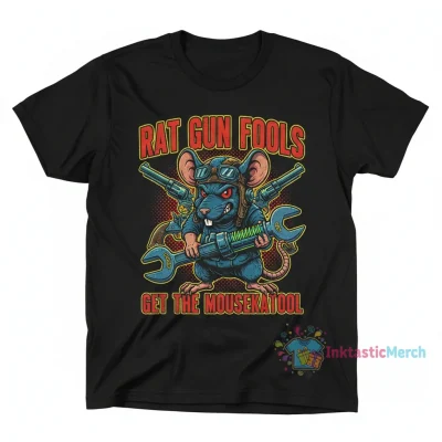 Rat Gun Fools Get The Mousekatool T-Shirt