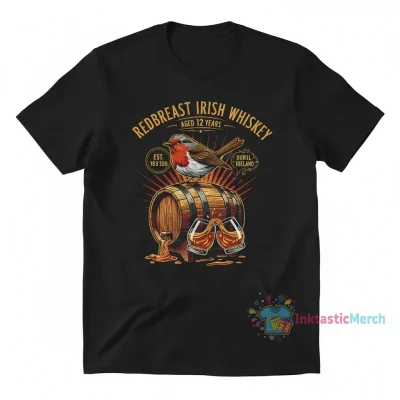 REDBREAST IRISH WHISKEY Aged 12 Years T-shirt Men's Heavyweight T-shirt