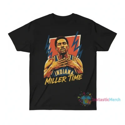 Reggie Miller Choke Sign Basketball Legend Shirt, Vintage Reggie Miller T-Shirt Men's Heavyweight T-shirt