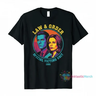 Retro Elliot Stabler Olivia Benson Shirt -Law And Order Svu Shirt,Law And Order Tshirt,Law And Order Svu ,Olivia Benson Men's Classic T-shirt