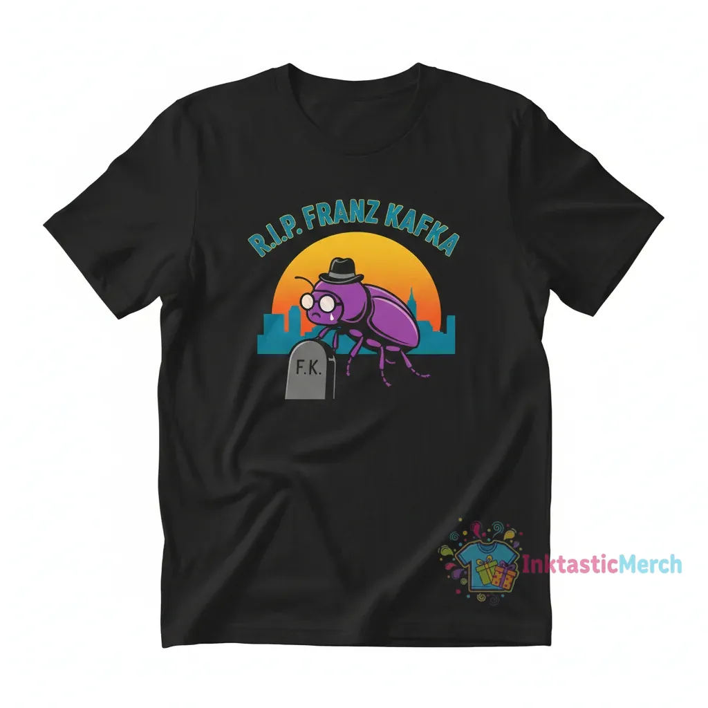 Rip Franz Kafka T-Shirt - Premium Quality Graphic Tee 1 Rip Franz Kafka T-Shirt - Premium Quality Graphic Tee