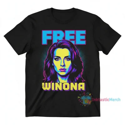 Robert Rich Free Winona Ryder Tee: Iconic Style That Lasts