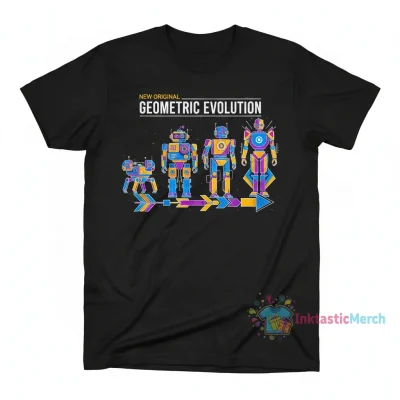 Robot Evolution Heavyweight Tee - Men's Black, Size S