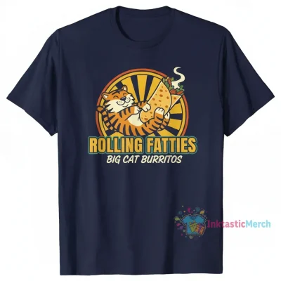 Rolling Fatties Big Cat Tee: Supreme Comfort & Lasting Style