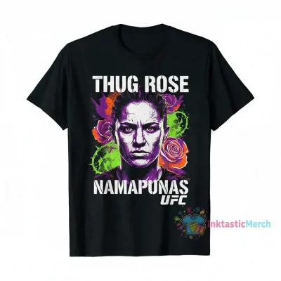Rose Namajunas "Thug" UFC Graphic Tee - Inspired Fighter Apparel