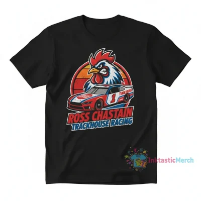 Ross Chastain #1 Trackhouse Racing Team Collection Car T-Shirt