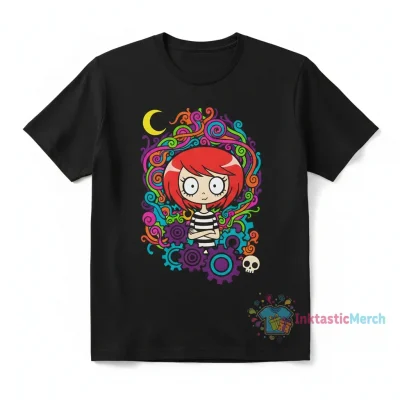 Ruby Gloom Men's Heavyweight T-Shirt - Black, Size S