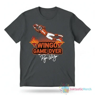 Ryan Wingo Texas Longhorns Game Over Signature Shirt