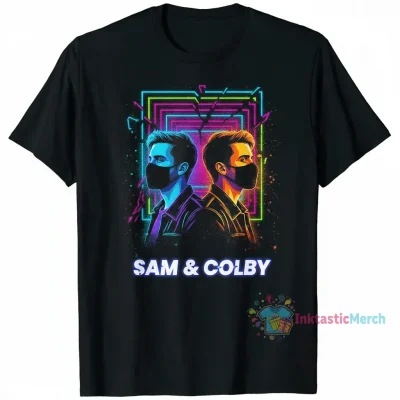 Sam & Colby Men's Heavyweight T-Shirt - Black, Size S