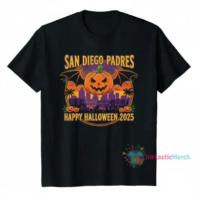 San Diego Padresa 2025 Halloween Tee
