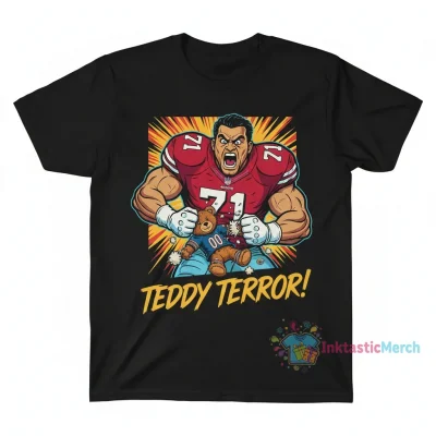 San Francisco 49ers Player Teddy Rip Funny Tee