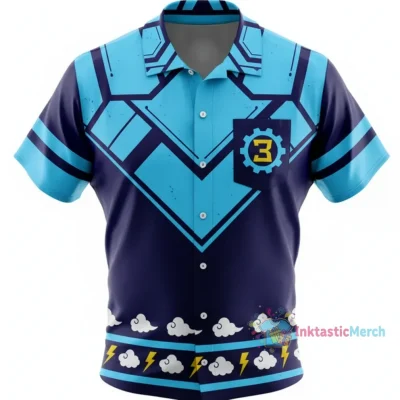 Sanji Skypiea Arc Aloha Hawaiian Shirt - Kids' Size M Cosplay Costume