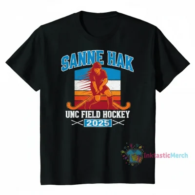 Sanne Hak UNC Field Hockey 2025 Graphic T-Shirt