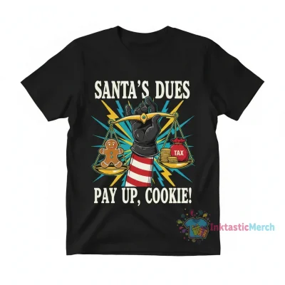 Santa Tax Gingerbread Cookie Shirt